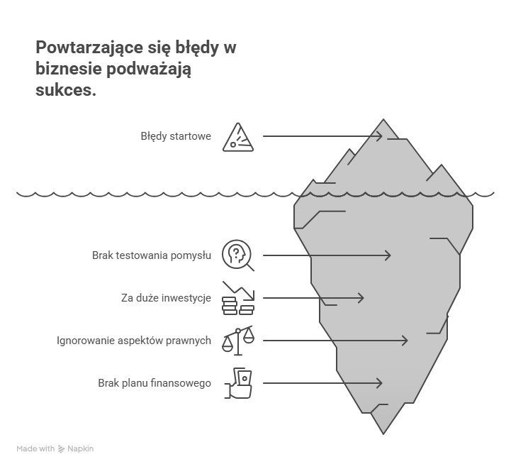 blędy przedsiębiorców